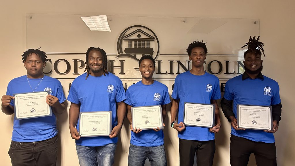 2025 Spring Semester Plumbing Completers
